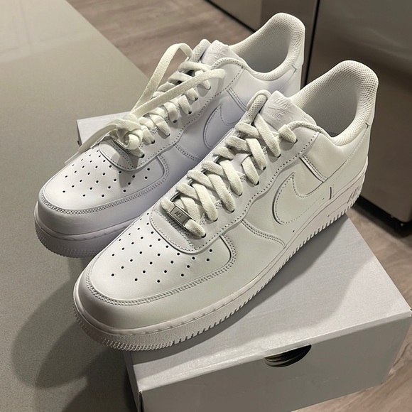 size 13 white air force ones